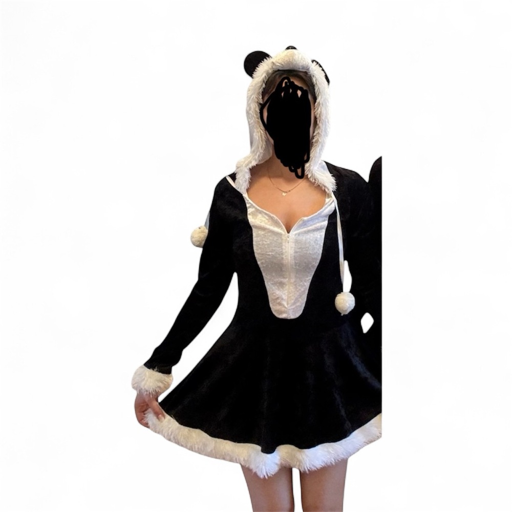 Panda Costume with Hood